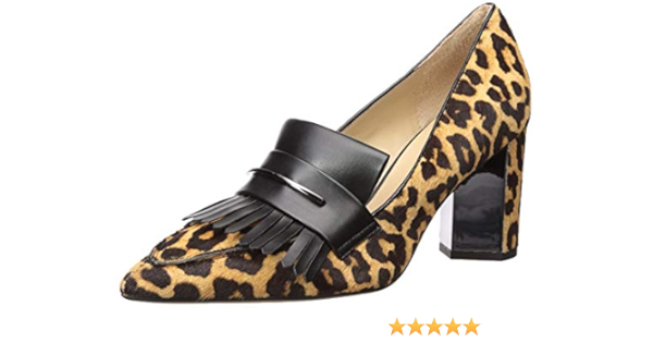 franco sarto leopard pumps