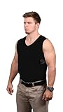 Packin' Tee V-Neck T-Shirt, Black, Medium