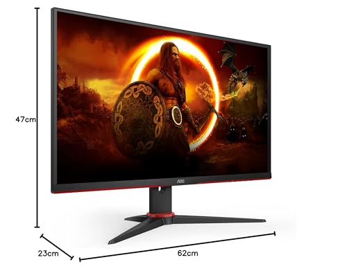Aoc Gaming 27G2Zne - 27 Inch Full Hd Monitor, 240 Hz, 1 Ms Mprt, Freesync Prem. (1920X1080, Hdmi 1.4, Displayport 1.2) Black/Red - View 10