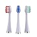 Wellness HealthPro UV-STX Ultra High Powered Sonic Electric Toothbrush with UV Sanitizing Dock Charger and 3 Brush Heads (Value Pack)