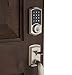 Kwikset 99160-002 916 Z-Wave SmartCode Touchscreen Electronic Deadbolt, Featuring SmartKey in Satin Nickel, Works with Alexa via SmartThings, Wink, or Iris