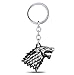 The Noble Collection Game of Thrones Stark Keychain