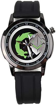 CLXYA Overwatch electronic watch LED screen leather strap electronic watch waterproor watch- the best gift give child