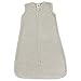 Hudson Baby Unisex Baby Plush Sleeping Bag, Sack, Blanket, Solid Light Gray Fleece, 6-12 Months