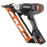 Factory-Reconditioned Ridgid ZRR250AF18 18V Lithium-Ion Cordless 15-Gauge 2-1/2 in. Angled Finish Nailer Kit