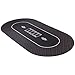 Gameland Portable Poker and Game Mat Rubber Foam Poker Table Top Layout