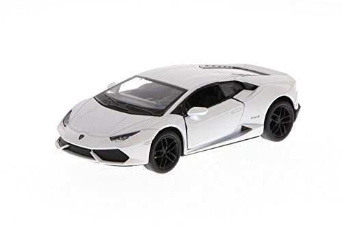 Lamborghini Huracan LP610-4, White - Kinsmart 5382D - 1/36 Scale Diecast Model Toy Car (Brand New but NO BOX)