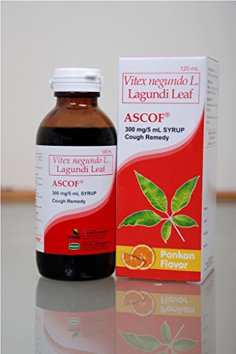 Ascof Lagundi Leaf Syrup Cough Remedy 120ml - Buy Online 
