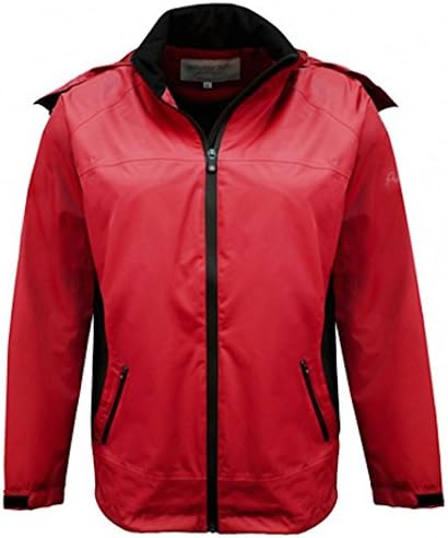 ProQuip - Sale! Women's Ultralite Sophie Golf Rain Jacket - Coral & Black - M