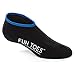 FUN TOES Neoprene Socks for Water Sports for Women & Men - 2 PAIRS of Snorkel Fin Socks for Scuba Diving, Snorkeling, Paddling, Boarding, Jetskiing & More 2.5MM (Black, L Men 9-10.5 Women 10.5-12)