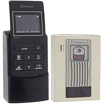VD-8810-Q Color Video Doorbell w/Intercom System, Two-Way