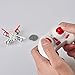 HUBSAN H111 Nano Q4 4-Channel 6 Axis Gyro Mini RC Quadcopter with 2.4Ghz Radio System Mode 2 RTF- Carton Case White