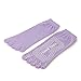 Yoga Socks Non Slip Skid with Toe Grips for Pilates Barre Women 4 Pack by Meaiguo