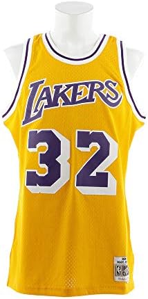 マジックジョンソンロサンゼルスレイカーズmitchell Ness Nba Throwback Hwc Jersey ゴールド L ゴールド Masqueboutique Com