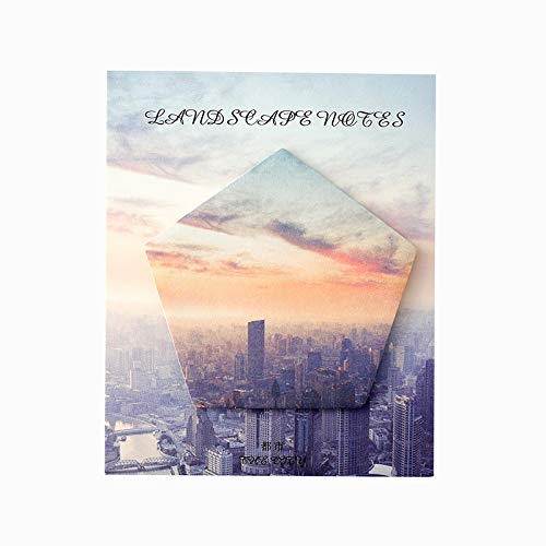 RIANCY Nature Scenery Cute Sticky Notes Memo Note Pad Things to Do List Notepad, Schedule Marker, 30 Sheets per Pad (Nature,Pack of 10) - Thumbnail 6