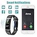 Letsfit Fitness Tracker Color Screen HR, Activity Tracker with Heart Rate Monitor Watch, IP68 Waterproof Step Counter Calorie Counter Sleep Monitor, Pedometer Smart Sport Watch for Kids Women Men