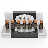 LA PURE Essential Oil Blends for Aromatherapy-Flower Blend Set-Therapeutic Grade 100% pure, Gift Set-7/10ml. (Lavender, Orange, Peppermint, Lemon, Eucalyptus, Rose Otto) Free Ebook + Free Shipping
