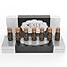 LA PURE Essential Oil Blends for Aromatherapy-Flower Blend Set-Therapeutic Grade 100% pure, Gift Set-7/10ml. (Lavender, Orange, Peppermint, Lemon, Eucalyptus, Rose Otto) Free Ebook + Free Shipping