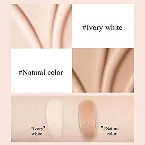 Little Gold Tube Foundation Concealer, Perfect Coverage Concealer, Waterproof Hypoallergenic Foundation, Acne Foundation Beauty, Skin Face Cover of Blemish Problem, Whelk, Spots, Tattoos(2PCS)