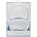 Darice Victoria Lynn Design Your Own Flower Basket, White – Padded Satin Fabric with White Satin Ribbon – Decorate to Match Wedding Colors - Small Size Perfect for Young Flower Girl, 7-3/4”x5”x3-3/4”
