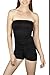 VVK Womens Basic Plain Stretch Strapless Seamless Layering Long Bandeau Tube Top