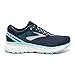 Brooks Womens Ghost 11 Running Shoe - Navy/Grey/Blue - B - 9.5