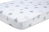 aden + anais classic crib sheet, up, up & away - elephant