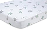 aden + anais Classic Muslin Crib Sheet, Up, Up and Away Elephant, Baby & Kids Zone