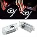 WFB Car Door LED Logo Shadow Lights 2Pcs (CLA CLS)thumb 1