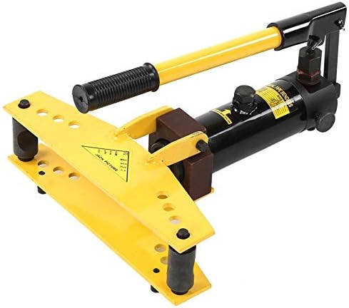SHIJING Hand Tool Set Hydraulic Pipe and Tube Bender with 4 pcs Bending Formers (3/8" - 1") Repair Tool Set