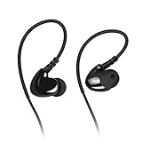 In Ear Headphones with Mic,Mixcder SH302 Sweatproof Earbuds 3.5mm Stereo Noise Cancelling Headsets for Sports Workout
