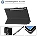 IVSO Samsung Galaxy Tab S6 10.5 inch Case - Slim Folding Cover Case for Galaxy Tab S6 Android Tablet,with Smart Cover Auto Wake/Sleep(Black)