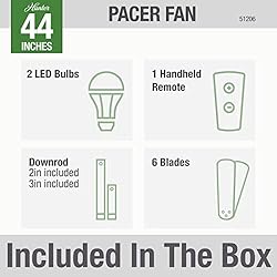 Hunter Fan Company 51206 Pacer Ceiling