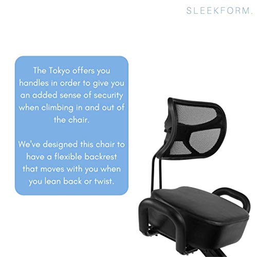 image for Sleekform Tokyo Kneeling Chair| Ergonomic Posture Work Desk Stool | fo