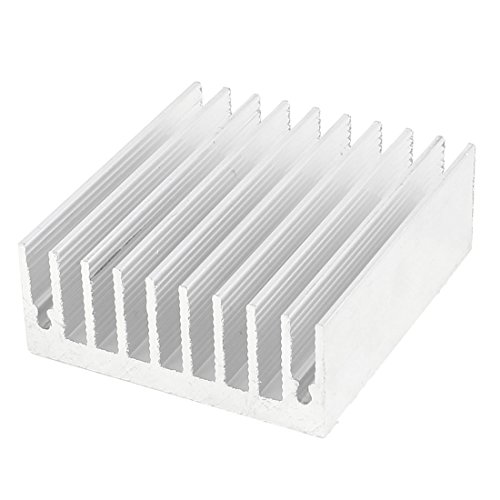 Rectangle Aluminum Heatsink Cooling Fin 50mmx45mmx18mm for Mosfet IC