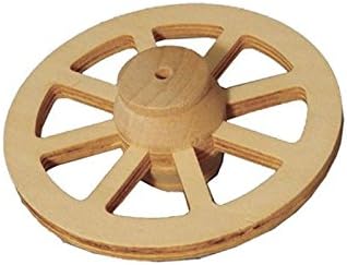 stahd Miniature Wooden Wagon Wheel 3 