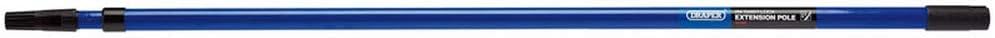Draper 41792 Decorators Steel Extension Pole, 2 Metre Length, Blue