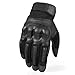 WTACTFUL Army Military Tactical Touch Screen Rubber Hard Knuckle Full Finger Gloves for Combat Motorcycle Motorbike Hunting Hiking Airsoft Paintball Riding Size Black Large