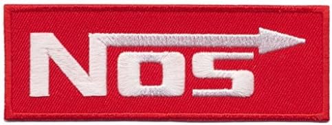 NOS Auto Nitride Oxide Systems Fast Furious V8 USA NOS03 iron sew on patches Logo Vest Jacket Hat Hoodie Backpack Iron On patches