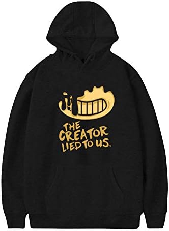 Horror Game Men's Hoodies Sweatshirt Long Sleeve Pullover with Pocket