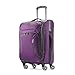 American Tourister Zoom Softside Luggage with Spinner Wheels, Purple, Carry-On 21-Inch