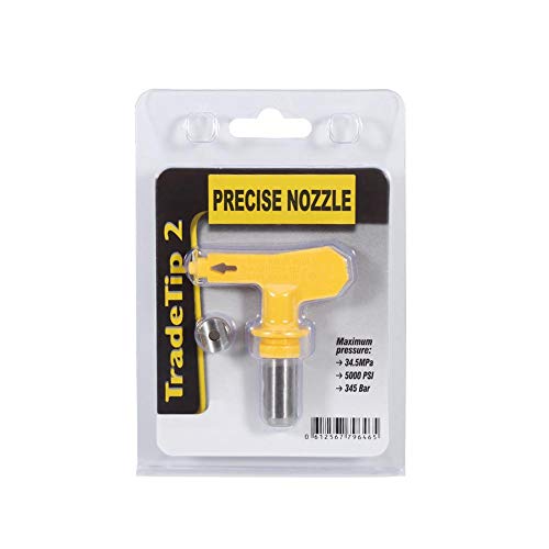 Reversible Tungsten Steel, Colour Application Paint Sprayers Airless Paint Spray Gun Tip Nozzle Accessoies (519)