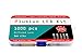 3mm Diffused LED Diode Assortment Kit - Pack of Assorted Color LEDs and Resistors (1000 pcs) - Red, Green, Yellow, Blue and White Light Emiting Diode Indicator Lights from Plusivo