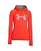 Under Armour Youth Boys' Fleece Storm Big Logo Hoody, Bolt Orange/Graphite, Medium