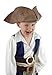 Elope Jack Sparrow Hat-Brown, Kid Size