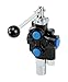 Hydroworks by SuperHandy Hydraulic Directional Control Valve Log Splitter Kick Off Control Valve Flow 18 GPM Max 3000 PSI High Strength Cast Iron