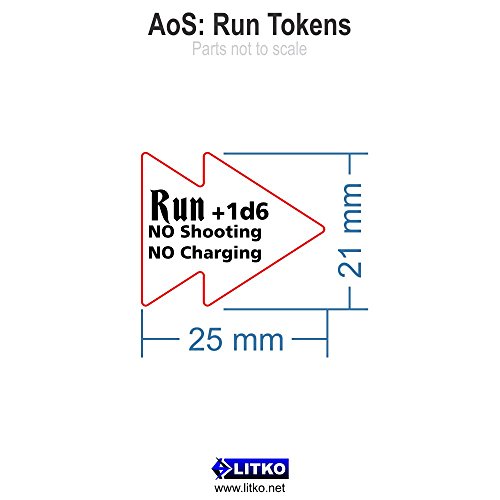 AoS: Run Tokens, Fluorescent Yellow (5)