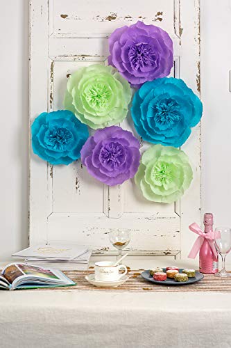 Paper Flower Decorations Large Crepe Paper Flowers Wedding