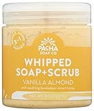 Pacha Soap, Soap Scrub Whipped Vanilla Almond, 8