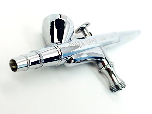 Ginza HP BR Dual Action / Small Gravity Feed Cup (Model # GP-B) from Japan use for Nails. Airbrushing, Tanning, Tattoo, Body Spraying Painting, Auto Spray Painting or Art Painting